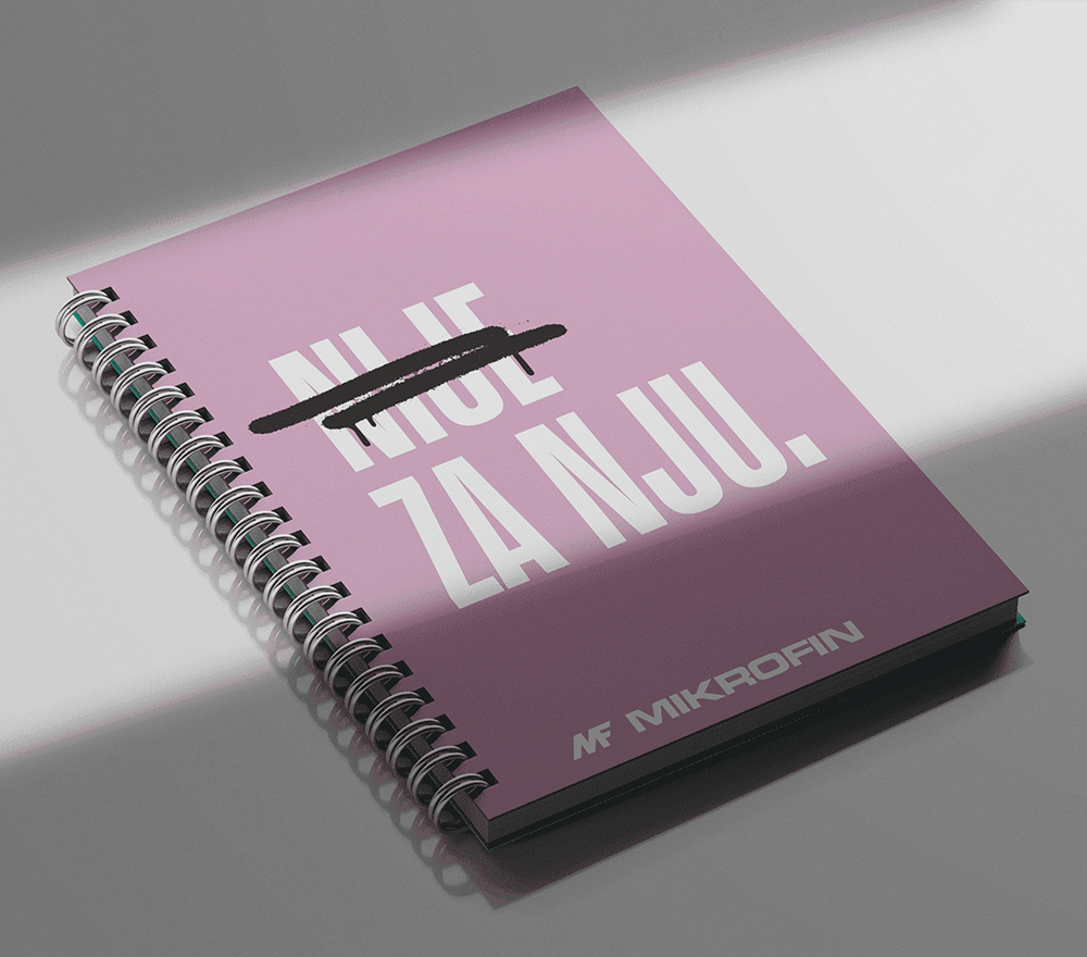 Mikrofin. Jeste za nju kampanja. 